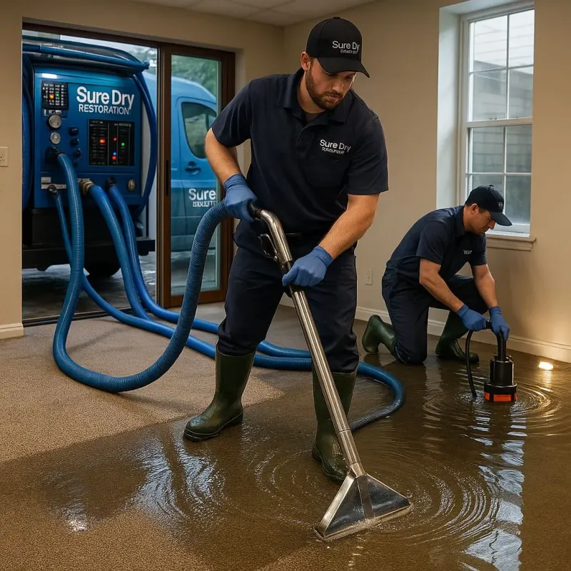 Water Extraction and Removal process in Rensselaer, NY